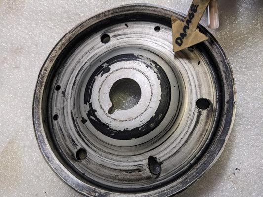 PORSCHE BOXSTER 987 05-08 PULLEY CRANKSHAFT 99610211563 USED 996.B.G.L.