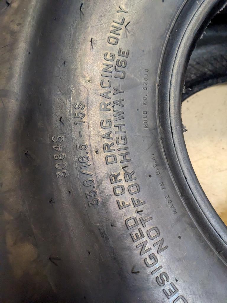 MICKEY THOMPSON ET WL DRAG 33.0 16.50 15S DRAG SLICK TIRE90000000888-106"WL CQ3