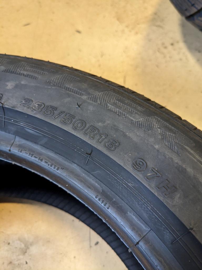 BRIDGESTONE DUELER H/L 400 MOEXT P 235 50 18 98H SL TIRE 003774 CQ1