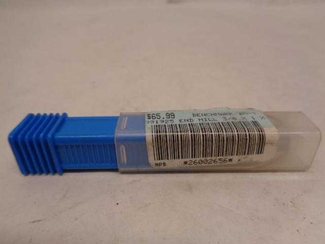 NEW BENCHMARK CARBIDE 3/8x1x3 7FL S/C EM WI.093R ALTISIN DRILL BIT BM-T991925