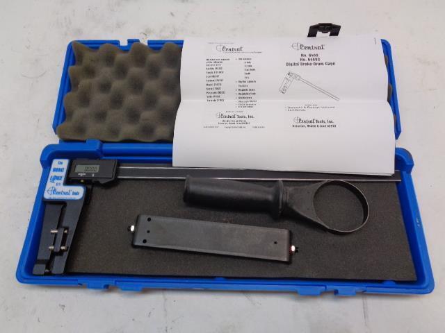 NEW CENTRAL TOOLS CRN6469 DIGITAL ROTOR/DRUM GAUGE 14 1/2" 436230 R15
