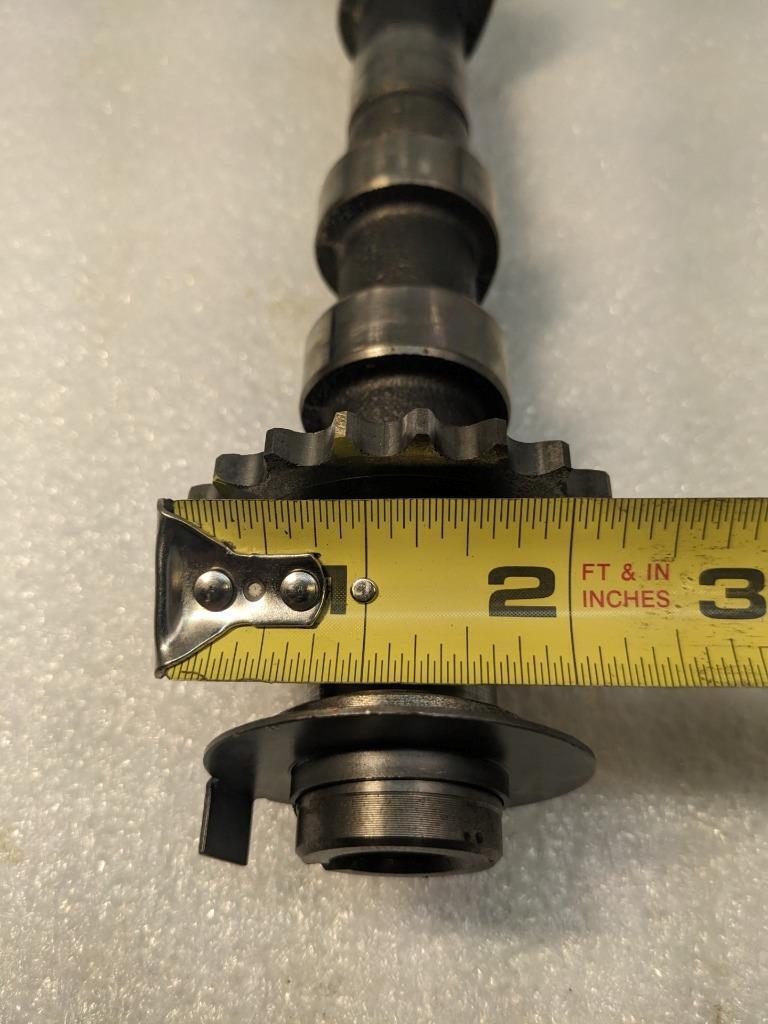 PORSCHE 996 BOXSTER CAMSHAFT 21-SPLINE 99622186815 USED 996B.G.L.2T1