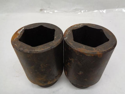 NEW BLACKHAWK 1 1/2" DEEP IMPACT 6-POINT SOCKET UW-2648 *RUSTED* R22