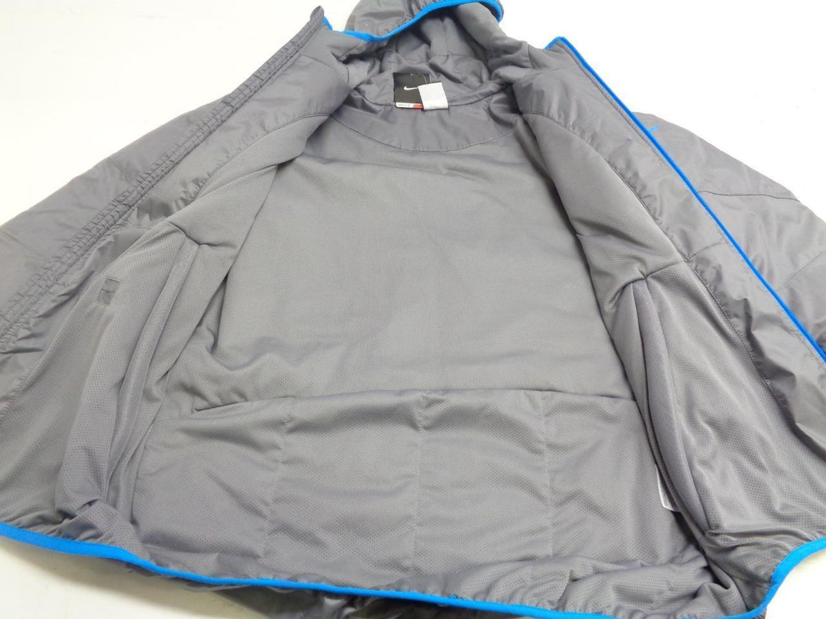 NEW MEN'S NIKE HYPERFLY BASKETBALL JACKET GRAY SIZE L 503426 SR