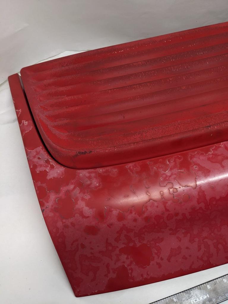 PORSCHE REAR TRUNK LID RED W/ GRILLE & LOWER BRACKET FOR 94 996 CARRERA USED R22