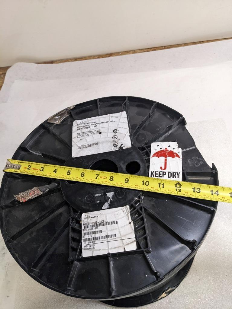 NVENT RAYCHEM WGRD-H622-1000 PARALLEL SELF-REG HEATING CABLE 240V 1000' NEW D0