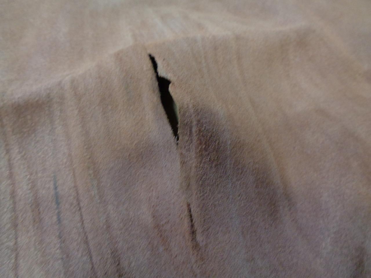 LEATHER HIDE 39.28 SQUARE FEET/3.65 SQUARE METERS TAN NEW N.3 SR