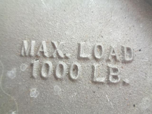 AB CHANCE CAPSTAN HOIST WINCH 1000LBS P308 0892 H2