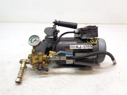 NEW RIDGID KOLLMANN KJ-1750 WATER JETTER PUMP (DAMAGED, MISSING PARTS) SR