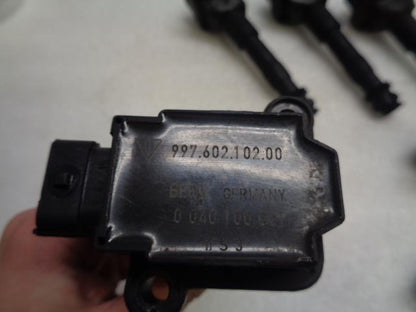 6-PACK Porsche 911 (996) Beru Ignition Coils USED OEM 996 602 105 00 R24T1