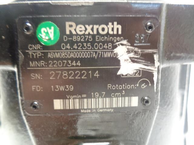 REXROTH ALL PURPOSE HIGH PRESSURE MOTOR A6VM085DA0000007A/71MWV0N4Z91B0-0 NEW J2