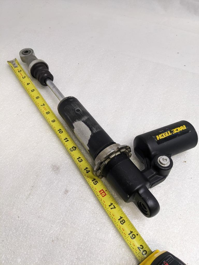 RACE TECH 1-7/8" OD SHOCK ABSORBER 19" EXT TO 15-1/2" RET 1/2" DIA SHAFT USED R9