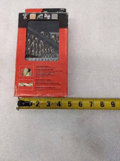 SKIL 98029 GOLD OXIDE DRILL BIT SET 29PC MAX 1500RPM MISSING DRILL BIT NEW R22