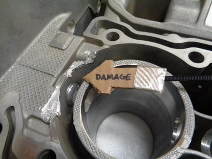 Porsche Boxster Crankcase Left 2.5L 996 101 128 0R Cylinder Bank 4 5 6 USED R24