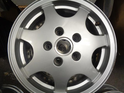 USED SET OF PORSCHE WHEELS 16X8 ET52.3 16X6 5X130 964.362.116.01 SR