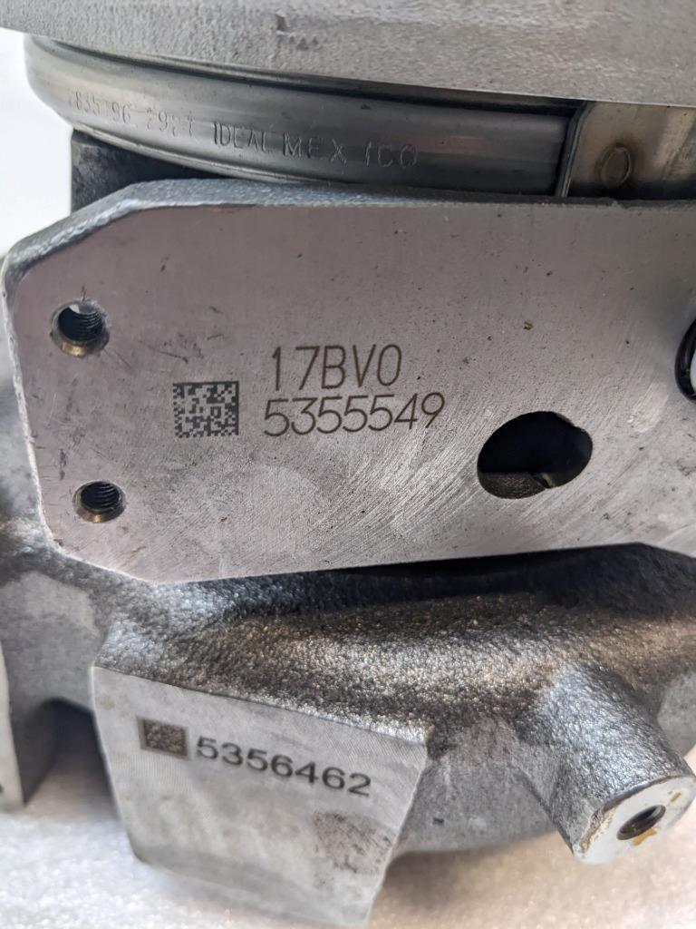 GENUINE CUMMINS HOLSET 5459710 TURBOCHARGER HE400VG NO ACTUATOR FOR ISX15 NEW H2