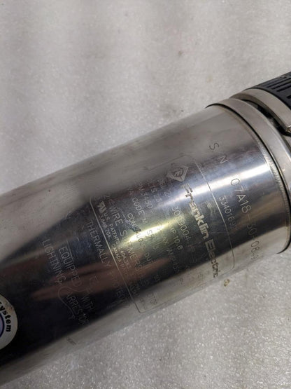 JACUZZI SUBMERSIBLE WELL PUMP 2-WIRE 12GPM 1.5HP 230V 60HZ NEW H1