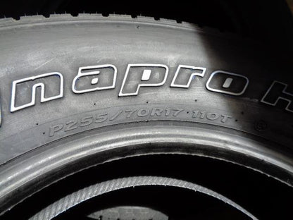 2 HANKOOK DYNAPRO HT RH12 P 255 70 17 110T SL HIGHWAY TERRAIN TIRES 1011346 BQ2