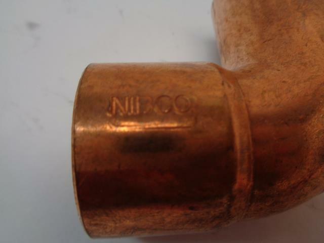 7 NEW NIBCO CL607-2 COPPER 90 DEGREE ELBOW FITTING 1-1/4" R9TB