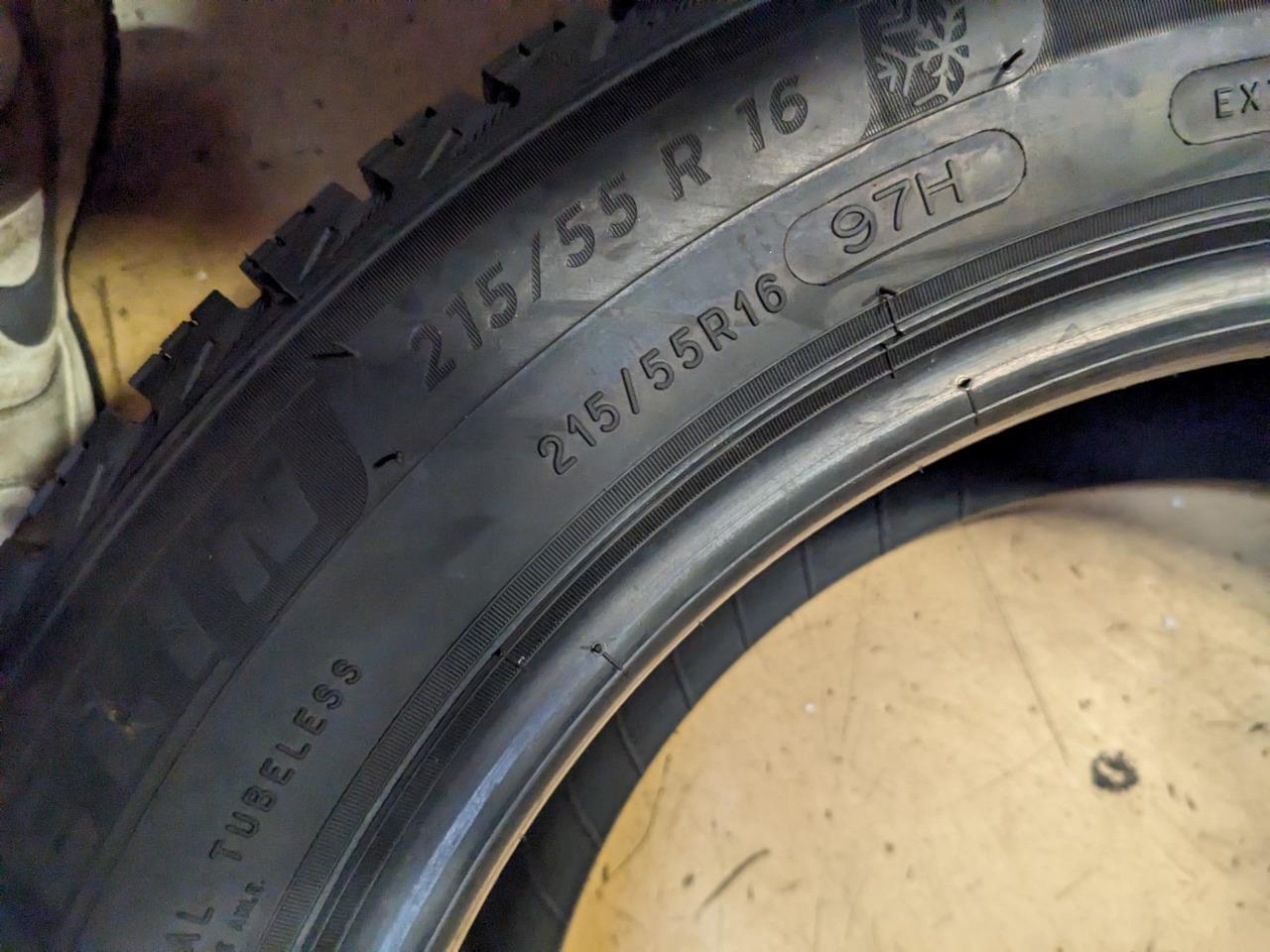 MICHELIN X-ICE SNOW P 215 55 16 97H XL TIRE 34417 CQ3