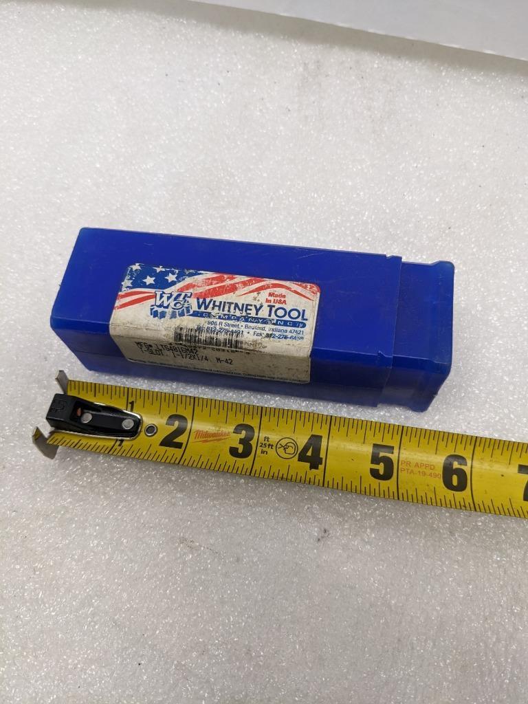 WHITNEY TOOL 20310 LONG SHANK T-SLOT MILLING CUTTER 1-1/2" CUT DIA NEW R22T5