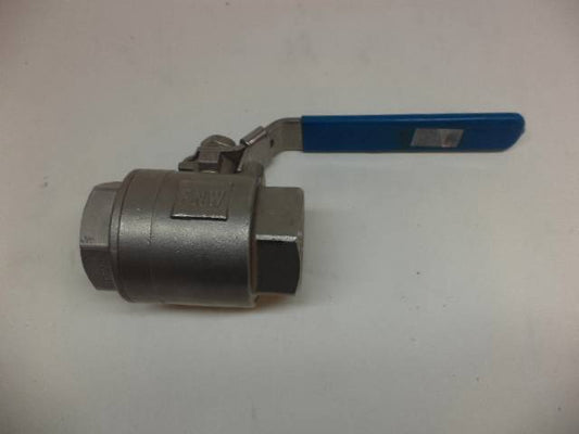 NEW FNW STAINLESS STEEL 1 1/2" BALL VALVE CF8M 1000WOG