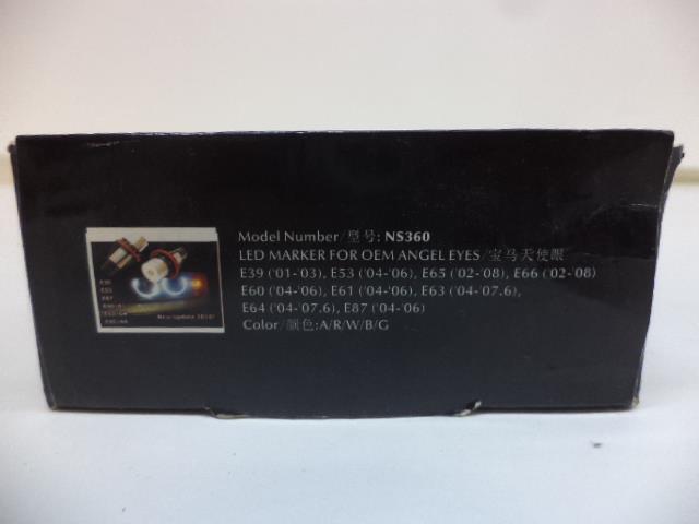 NEW LED LIGHT EXPERTS ANGEL EYES FOR BMW E39 E90 NS360 R17T1