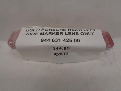 USED PORSCHE REAR LEFT SIDE MARKER LENS ONLY 944 631 425 02 R25T4