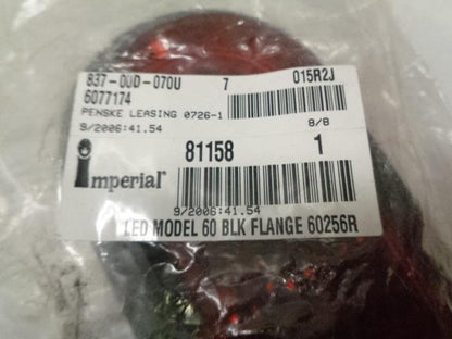 1 TRUCKLITE 6" LED OVAL BRAKE/TURN/TAIL LIGHT 81158 R17