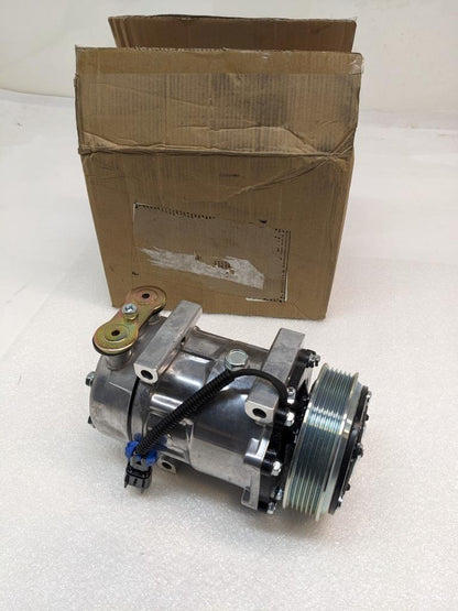 7H15 AC COMPRESSOR 77595 W/ 6 GROOVE CLUTCH FOR PETERBILT KENWORTH TRUCKS NEW R1