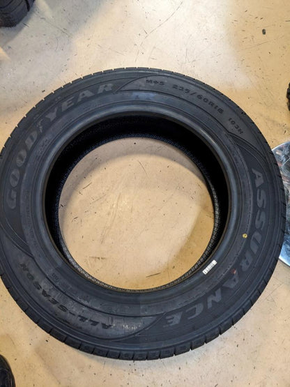 2 GOODYEAR ASSURANCE ALL SEASON P 235 60 18 103H SL TIRES 168803376 CQ2