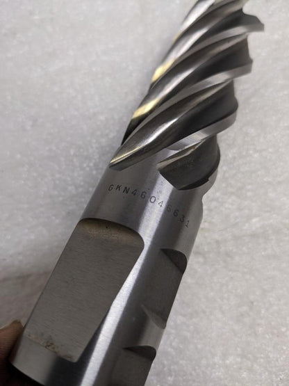 BRUBAKER TOOL 550154 RH END MILL M42 6-FLUTE 1-1/4" DIA. NEW R22T5