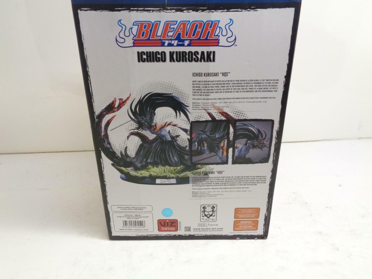 Genuine Mint In Box Tsume Kurosaki Ichigo Final Getsuga Tenshō Statuette SR