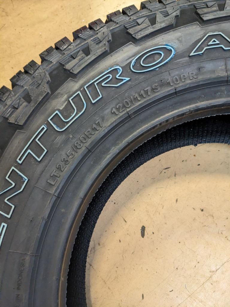 2 GT RADIAL ADVENTURO ATX OWL LT 235 80 17 120/117S LRE 10PLY TIRE AS157 CQ3