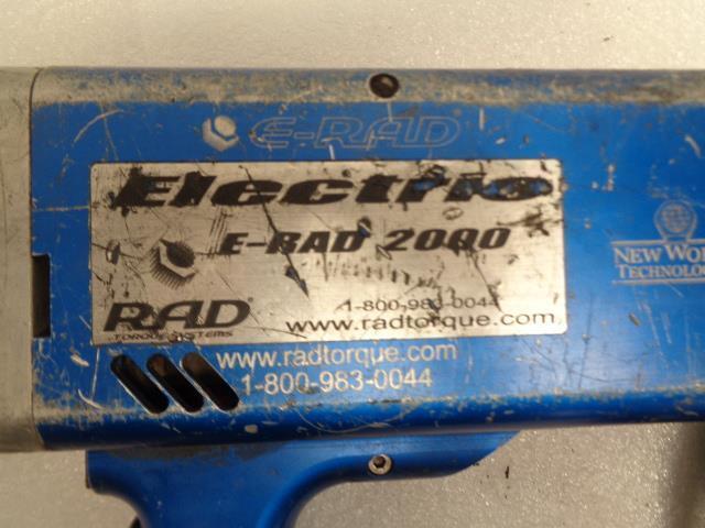 HYTORQ ELECTRIC E-RAD 2000 TORQUE GUN WITH CABLES USED R22