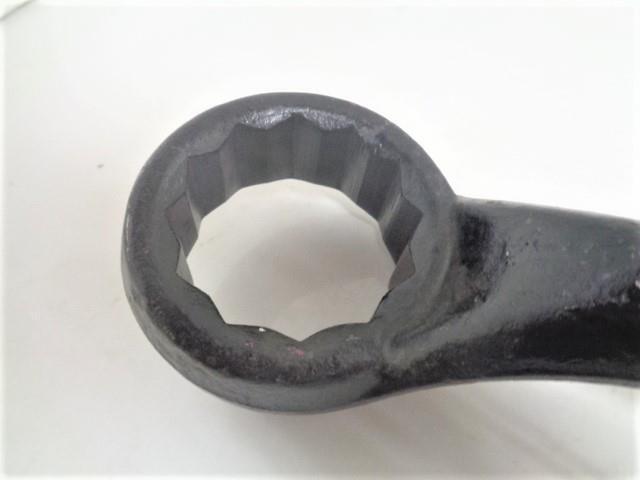 WRIGHT TOOL 1989 2-15/16" 12PT 45° OFFSET HANDLE STRIKING FACE BOX WRENCH R22T7