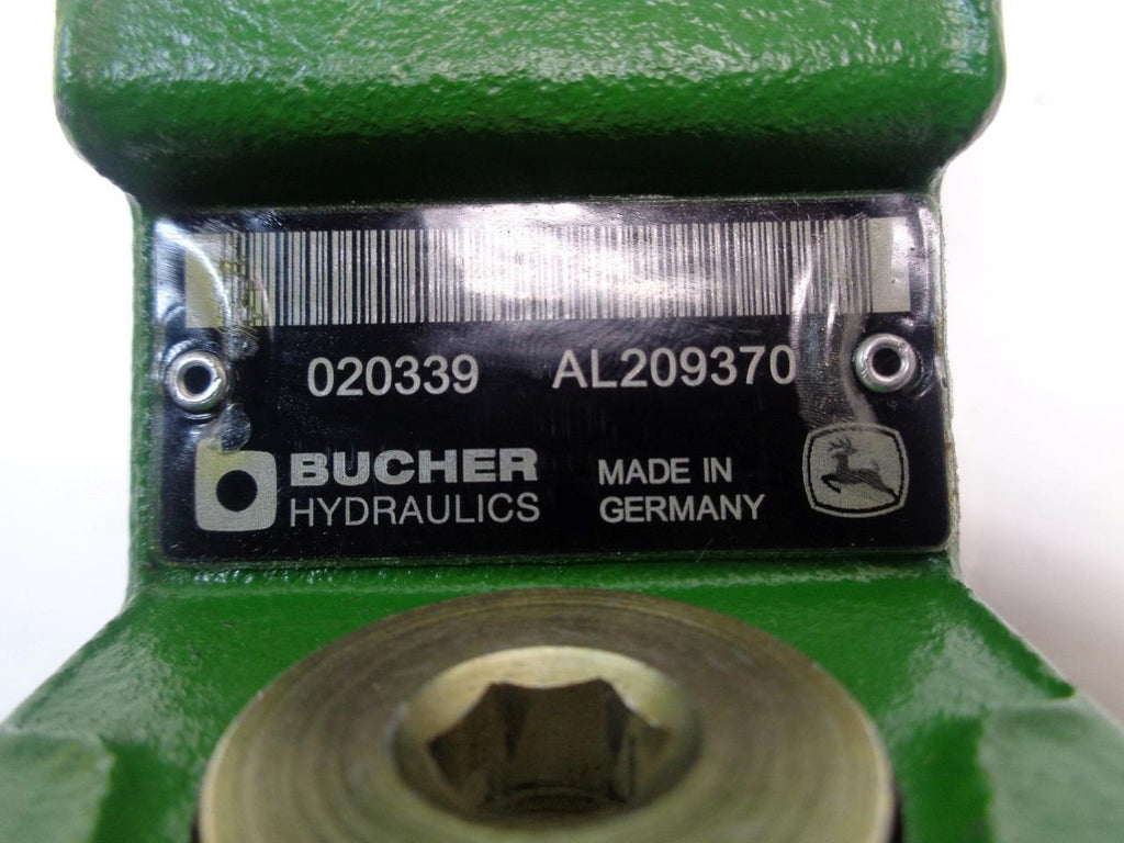 JOHN DEERE BUCHER HYDRAULIC SECTION 100-0-510798 020339 AL209370 R10