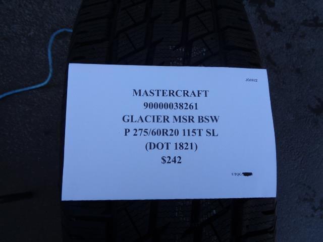 MASTERCRAFT GLACIER MSW BSW P 275 60 20 115T SL SNOW WINTER TIRE 90000038261