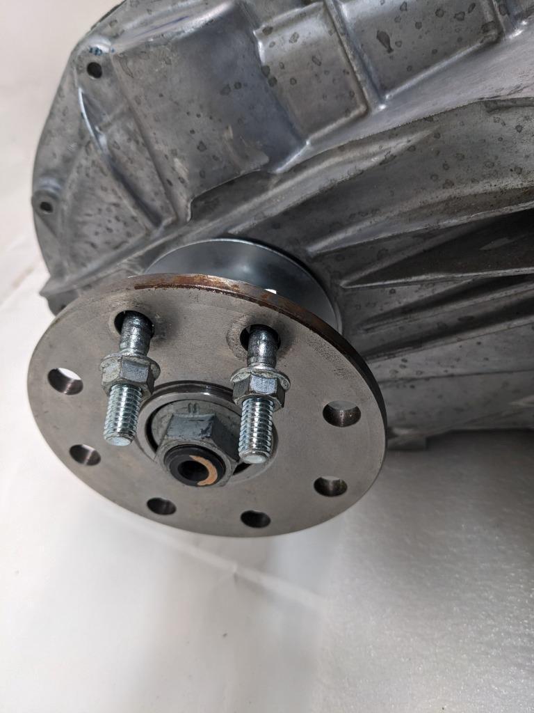 DAMAGED FORD GC347A195GA MANUAL SHIFT TRANSFER CASE ASSEMBLY FOR F350SD NEW B2