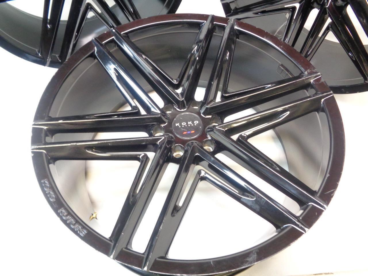 SET OF THREE GIOVANNA KOKO KUTURE VETSE 24x10 6x139.7 ET20 BLACK WHEEL SR