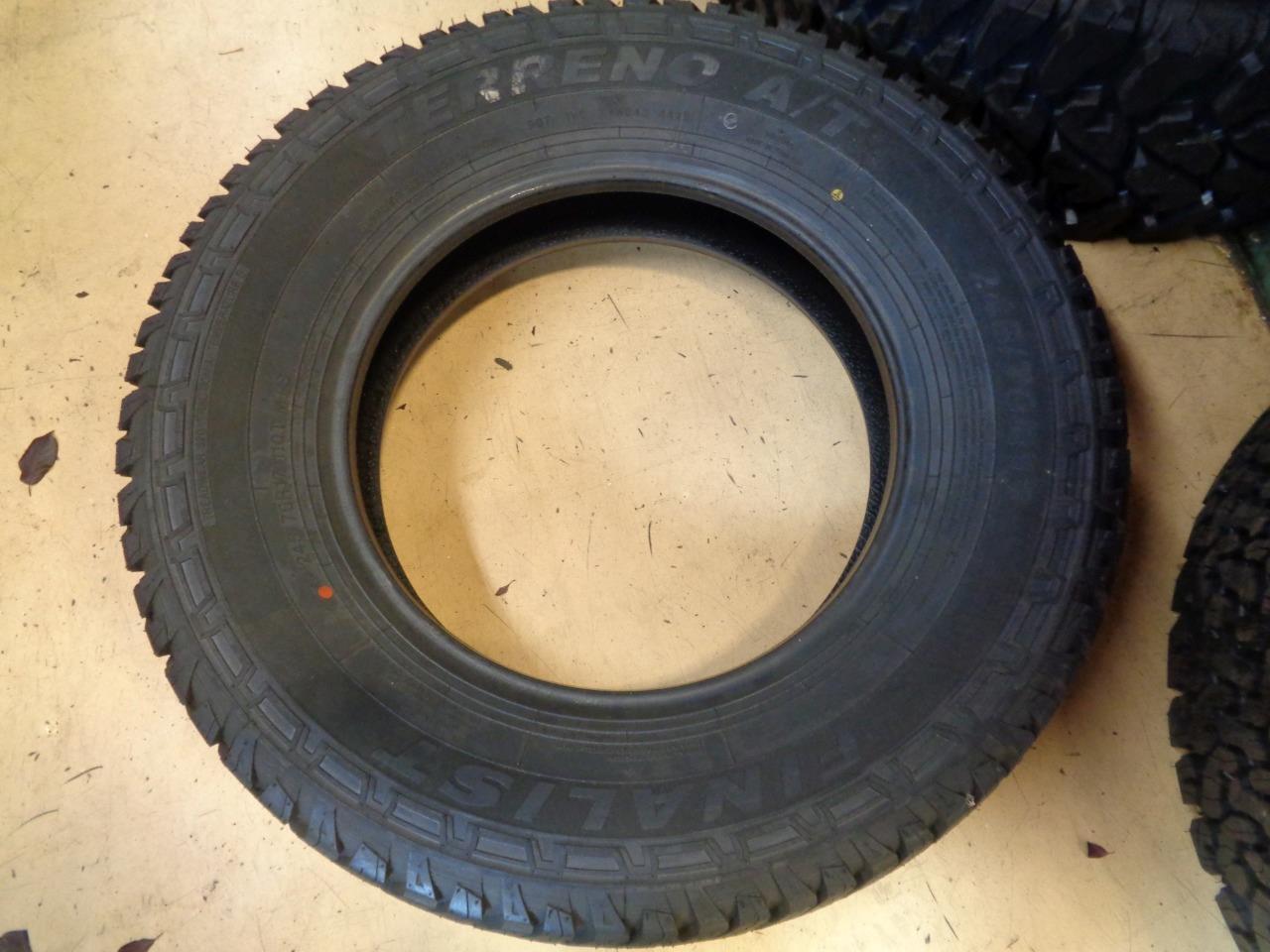 FINALIST TERRENO A/T BSW P 245 70 17 110T SL ALL TERRAIN TIRES LLSUV040 BQ4