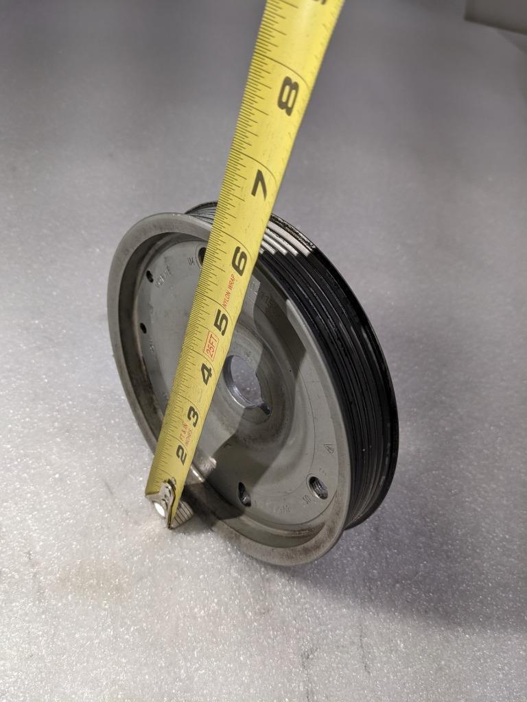 PORSCHE 911 BOXSTER CRANKSHAFT SERPENTINE PULLEY 99610211562 USED 996B.G.L.