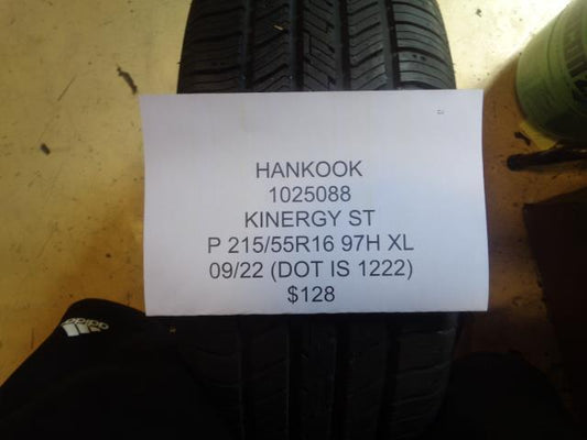 1 HANKOOK KINERGY ST 215 55 16 97H XL 1025088