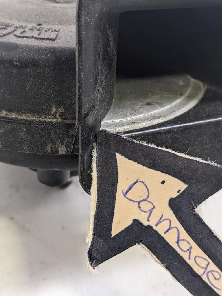 MIXO VOLVO-PORSCHE-R35 LOW PITCH TONE ELECTRIC HORN SIREN MIXO TR99 USED R21T2