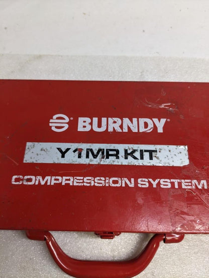 BURNDY Y1MRKIT CRIMPER AND CONNECTOR KIT YS, YSV 4.5 TON FOR WIRE/CABLE NEW R27
