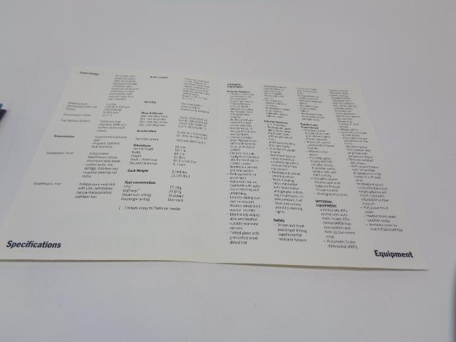 Porsche 911 "The New Carerra" Hardcover Brochure WVK 127 121 94 Genuine R25