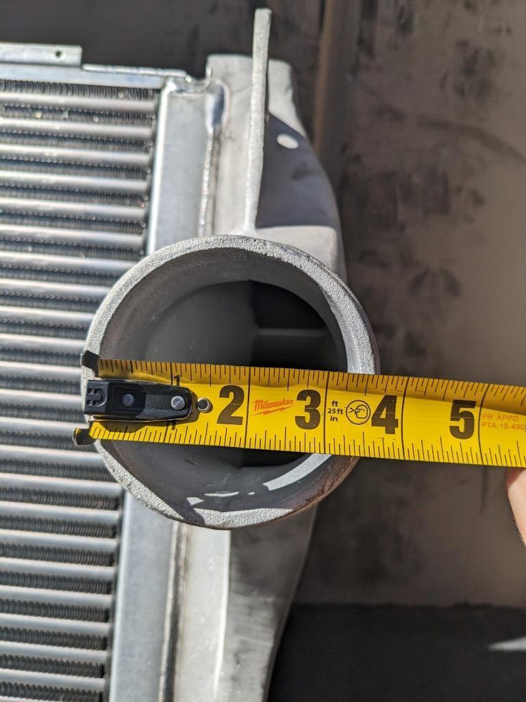 DURALITE EVOLUTION AIR COOLER 38.5"X35" CORE 3.5" IN/OUT FOR PETERBILT NEW B2