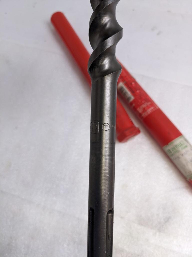 RAWL 08834 DRILL BIT 1" X 21" SDS MAX 16" DRILL DEPTH DAMAGED CUTTER USED R22T2