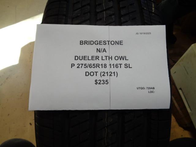 BRIDGESTONE DUELER LTH OWL P 275 65 18 116T SL ALL SEASON  TIRE N/A CQ2
