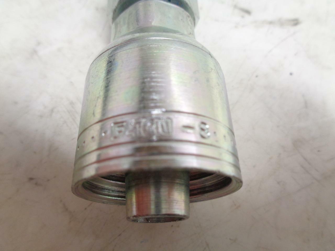 1 NEW EATON HYDRAULIC FITTING SIZE -8 R10TD